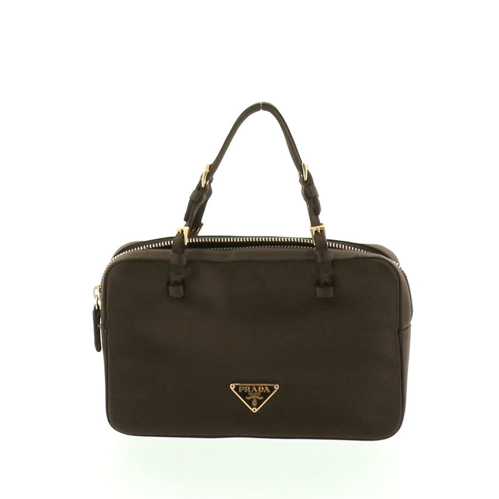 PRADA Satin Bag Brown